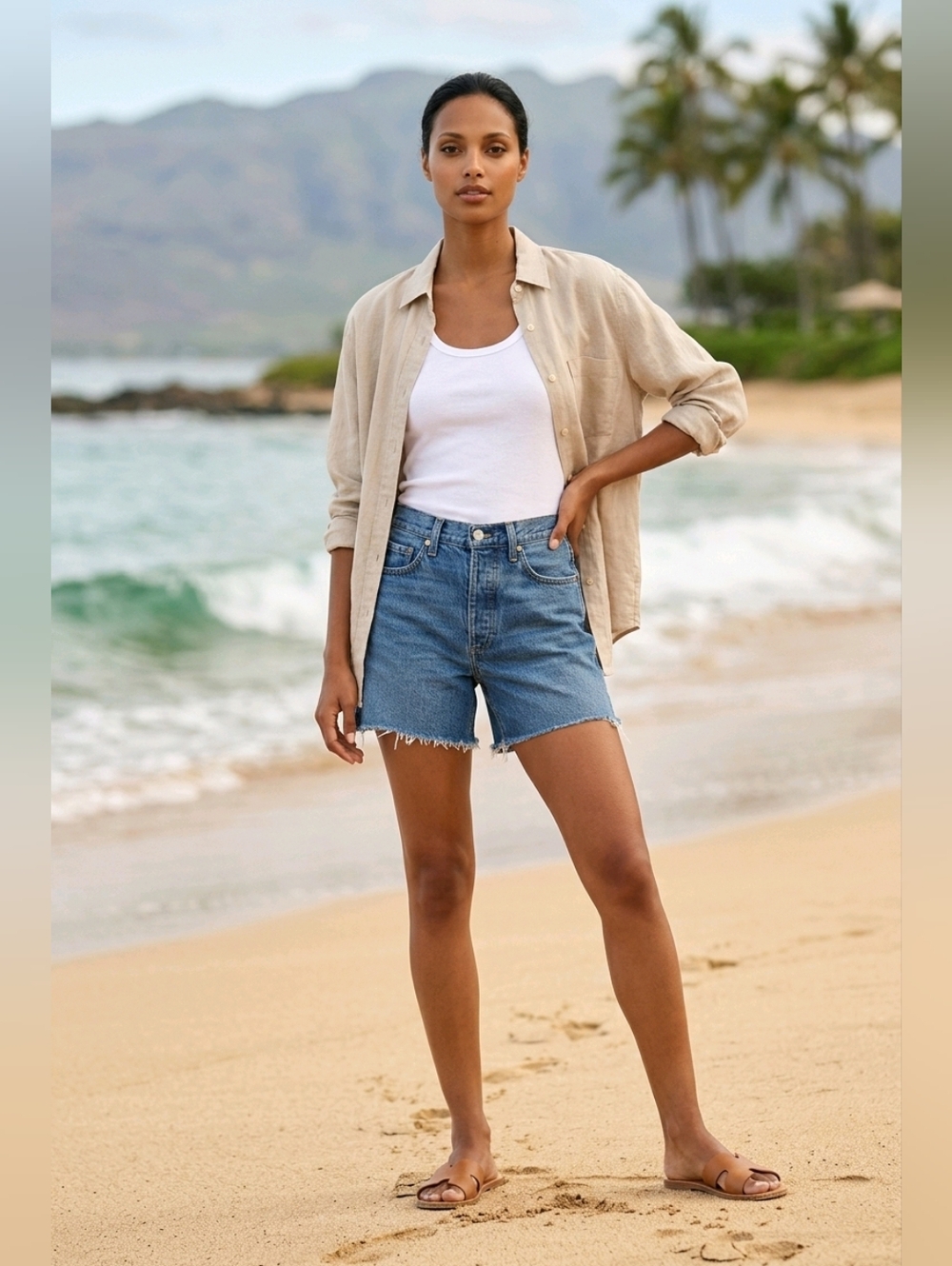 the GREAT Denim Shorts